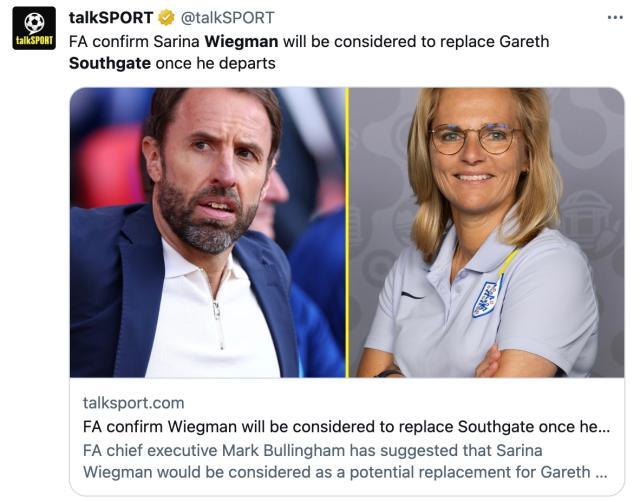 九游娱乐入口-英格兰女足连创历史，足总考虑让她接替索斯盖特？！