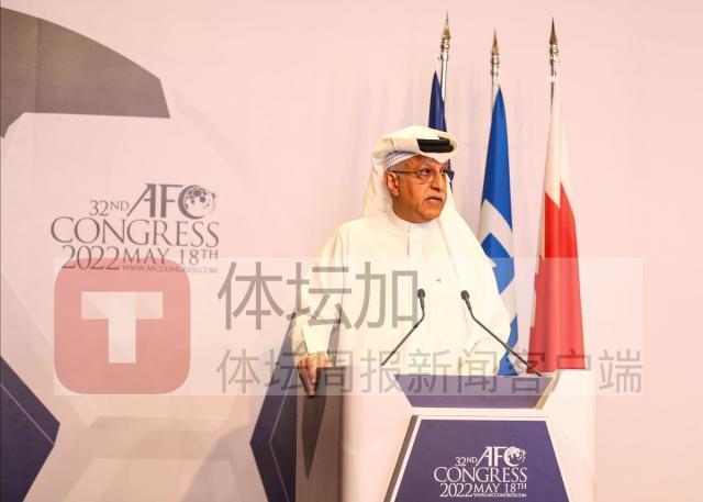 1664801777800087893.jpg 萨尔曼在5月18日于吉隆坡召开的第32届亚足联全体代表大会上宣布将再次竞选主席一职.jpg