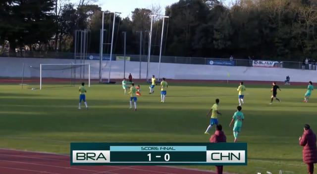 九游娱乐登录入口-【蒙太古杯】两连败!U16国少0比1巴西U16